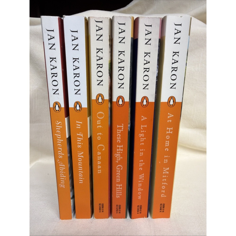 Lot Of 6 Jan Karon Mitford Series Paperback Books